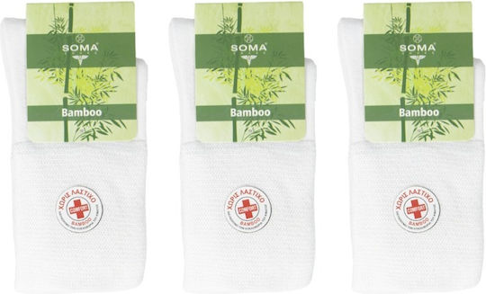 Soma Bamboo Socks White