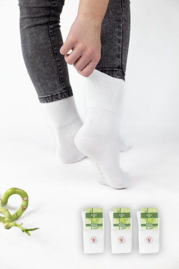 Soma Bamboo Socks White