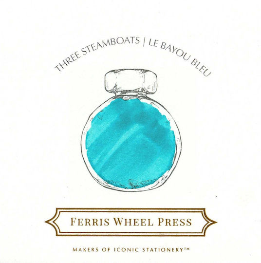 Ferris Wheel Press Replacement Ink for Pen ink Rich and mature tones Beautiful shades Low sheen It is water-based and compatible with pens of all manufacturers The famous brass cap 85ml