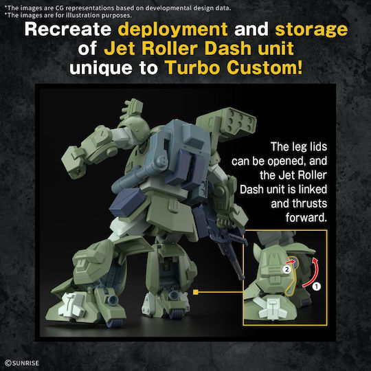 Bandai Hobby Armored Trooper Votoms Scopedog Turbo Custom Фигура