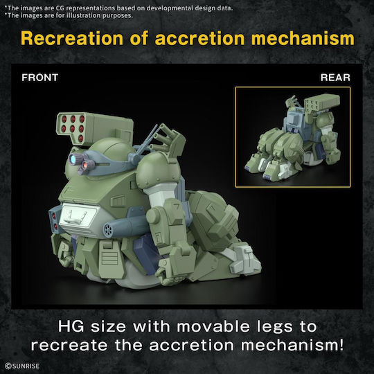 Bandai Hobby Armored Trooper Votoms Scopedog Turbo Custom Фигура