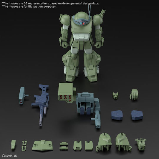 Bandai Hobby Armored Trooper Votoms Scopedog Turbo Custom Фигура