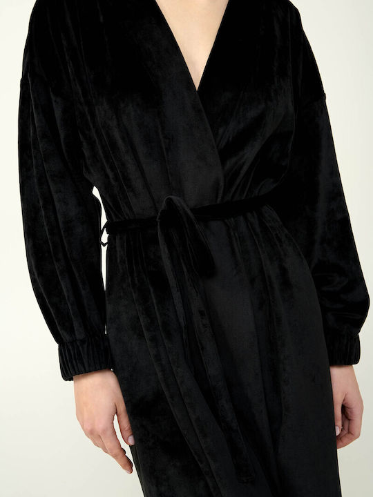 Vamp Winter Damen Robe Black