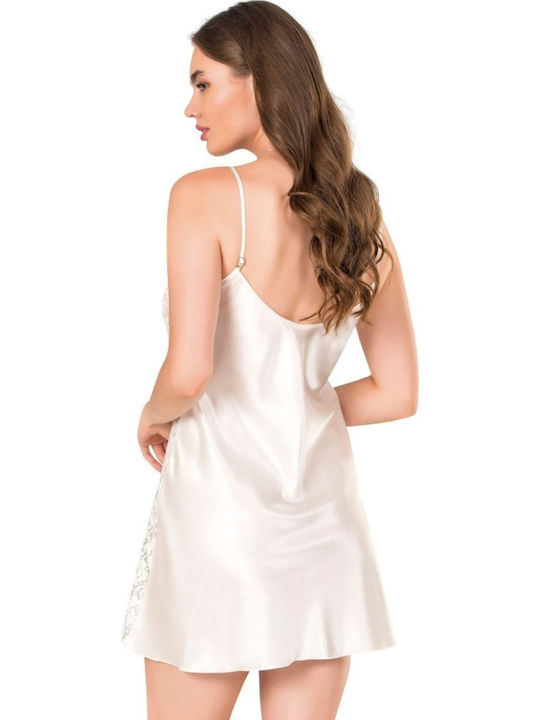 Moongirl Set Pijamale pentru Femei Ecru