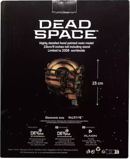 Dead Space Isaac Helmet Replica Limited Edition 23cm
