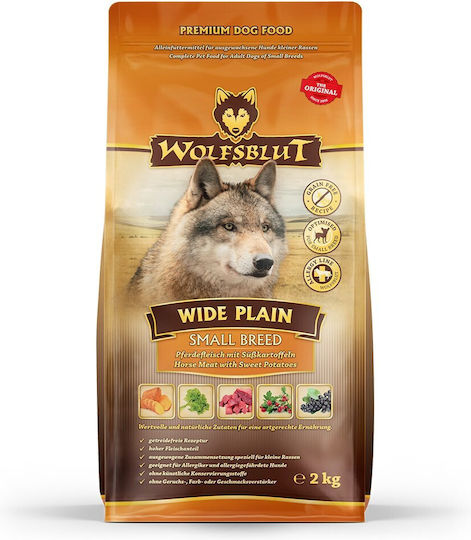 Wolfsblut Wide Plain 2kg Dry Food for Small Breed Dogs with Potatoes