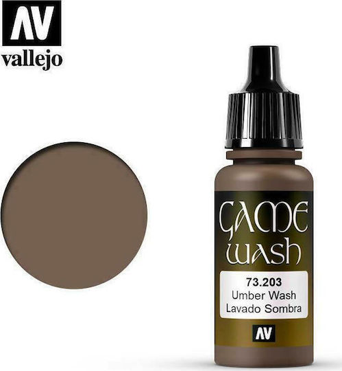 Acrylicos Vallejo Game Χρώμα Μοντελισμού Wash 18ml