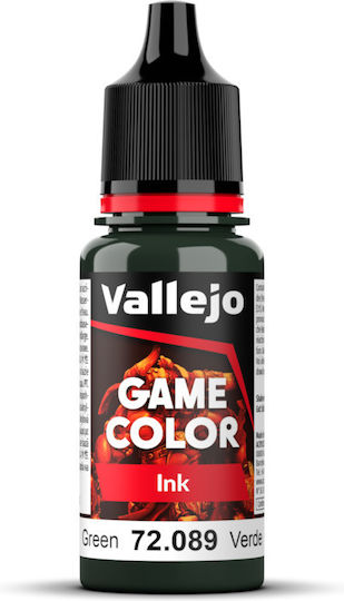 Acrylicos Vallejo Game Ink Culoare Modelism Green 18ml