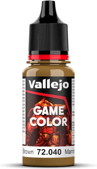 Acrylicos Vallejo Game Боя за Моделизъм Leather Brown 17мл