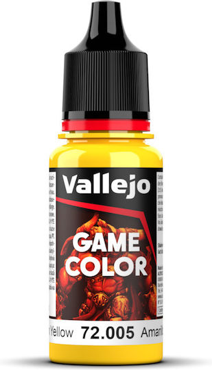 Acrylicos Vallejo Game Χρώμα Μοντελισμού Moon Yellow 17ml