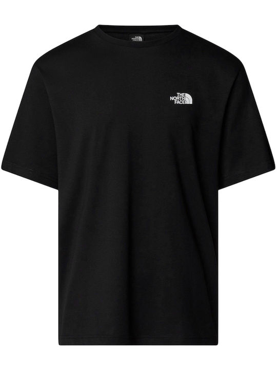 Mountain Sketch T-Shirt Black