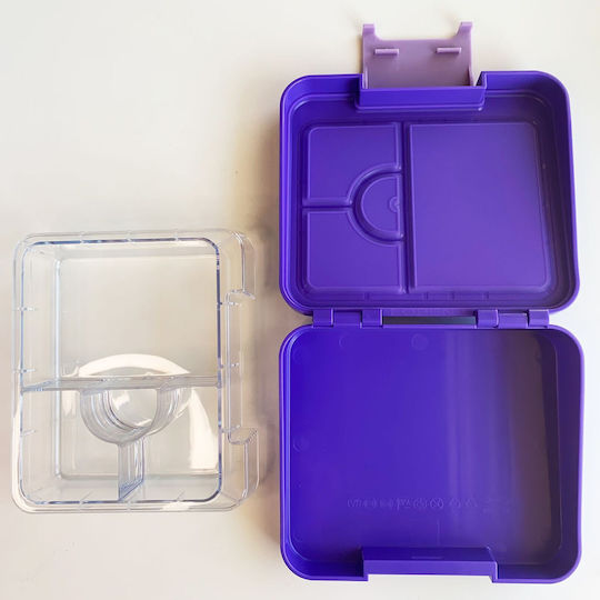 Baby Donkey Plastic Kids' Food Container Blue