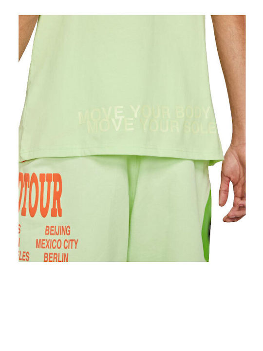 World Tour Athletic T-shirt Green