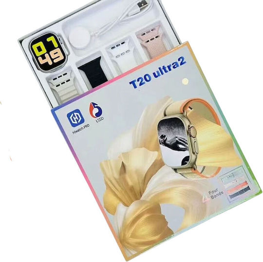 Hiwatch Pro Wristwatch T20 Ultra2 Smart Watch 4 1 Multicolor