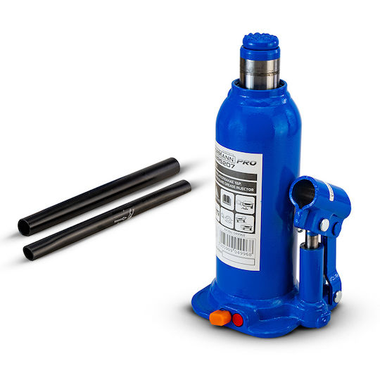Bormann Hydraulic Bottle Jack with Lifting Capacity up to 39cm and Weight Capacity up to 15 Tons BWR5130