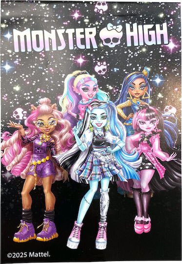 Σετ Σχολικο & Μπλοκακι Σημειωσεων Monster High #350-01755
