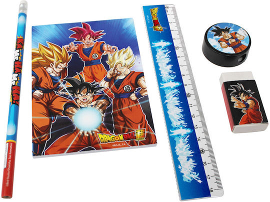 Dragon Ball Super Schreibwaren-Set 5 Stück