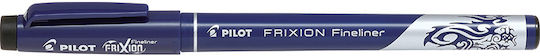 Pilot Frixion Μαρκαδόρος Σχεδίου Μαύρος 1.3mm