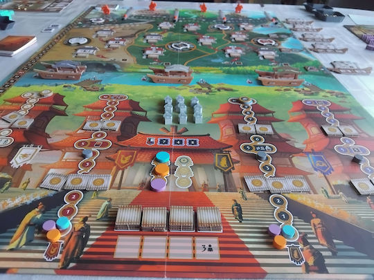 Board Game Tianxia for 1-4 Players 14+ Years Old (EN) Board & Dice