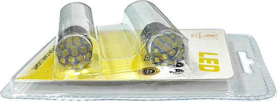 EJC Λάμπες Αυτοκινήτου P21W-BA15S-1156 LED 12V 2τμχ