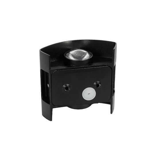 GloboStar Sixoad Lumină de exterior montată pe perete LED IP65 4W cu Alb Cald Lumină 8.5x3.5x8εκ.