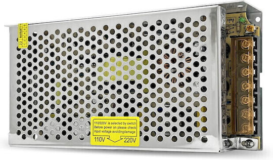 Geyer Τροφοδοτικό LED IP20 Ισχύος 150W με Τάση Εξόδου 12V
