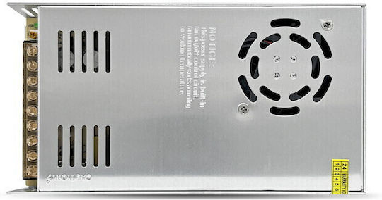 Geyer Τροφοδοτικό LED IP20 Ισχύος 360W με Τάση Εξόδου 24V