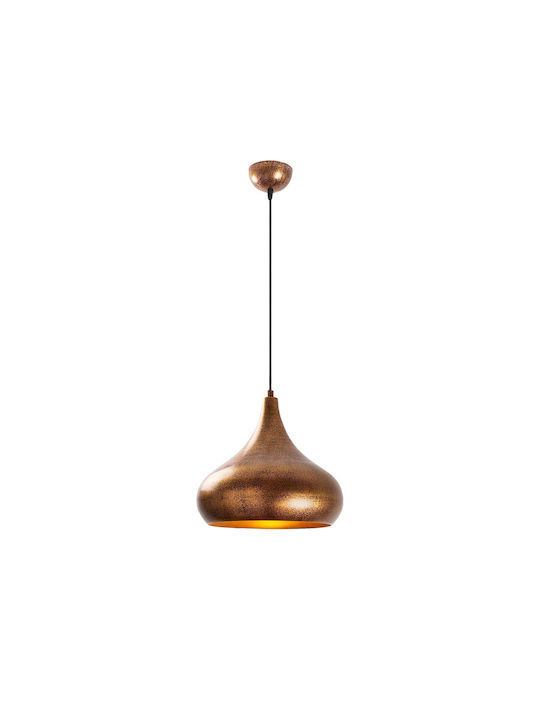 Adjustable Pendant Light Bronze with Socket E27