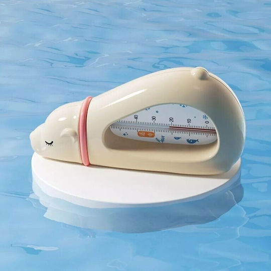 Αναλογικό Θερμόμετρο Μπάνιου 0°C έως 50°C Ροζ