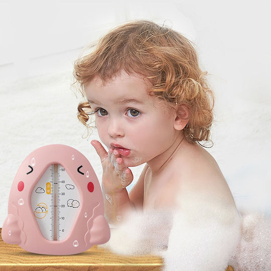 Analog Bade-Thermometer 5°C bis 50°C Rosa