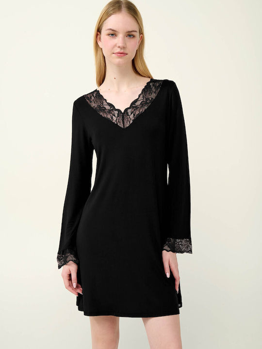 Vamp Winter Women's Nightdress Red Windsor