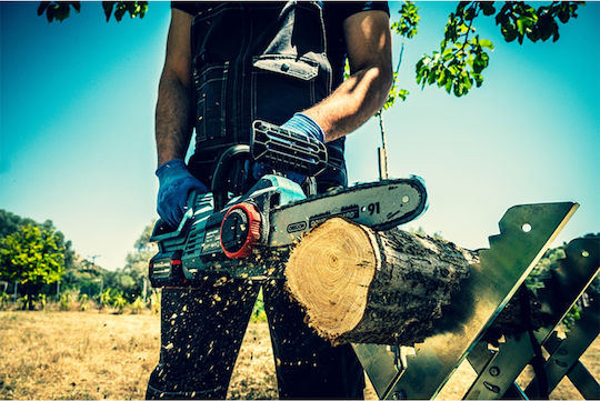 Bormann Pro BBP4000 Αλυσοπρίονο Μπαταρίας Solo Brushless 20V 4kg με Λάμα 25cm