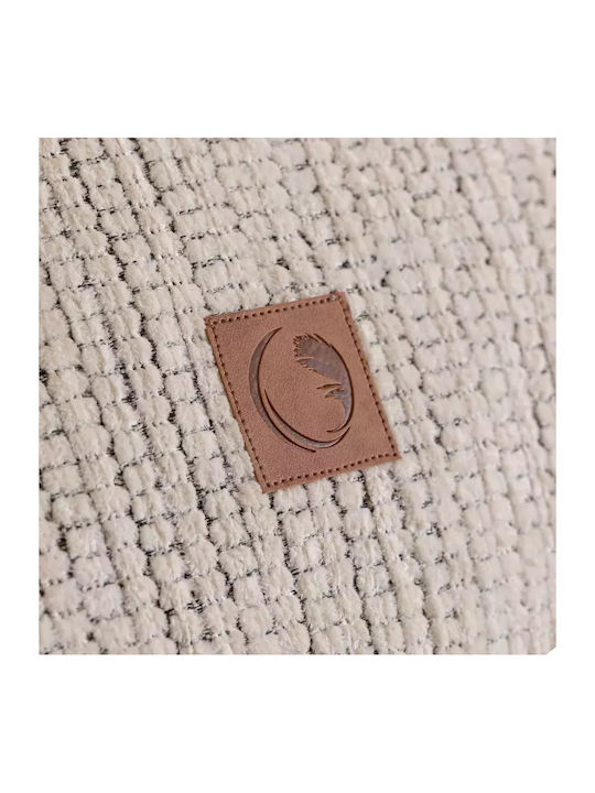 Borea Velvet Three-Seater Sofa Throw Velvet 180x300cm Camel 032431188077