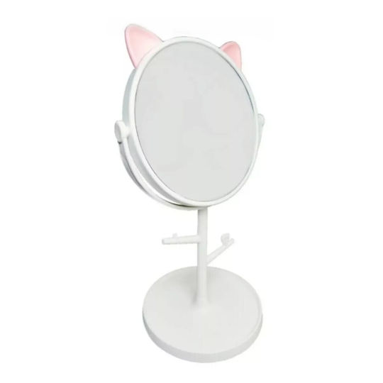 Makeup Mirror with Light 31x14.5cm White