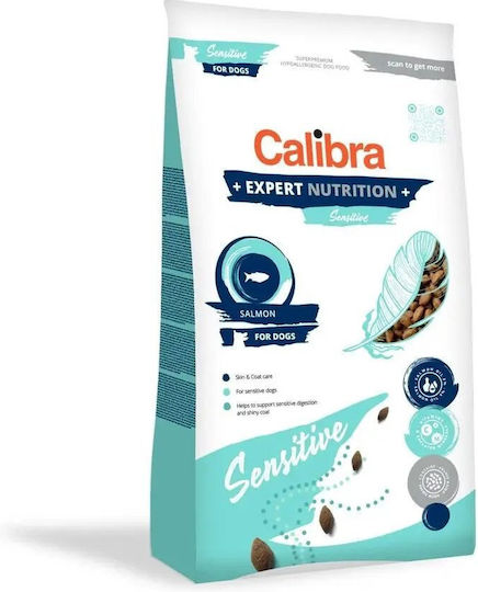 Calibra Sensitive 2kg Hrană Uscată pentru Câini cu Somon