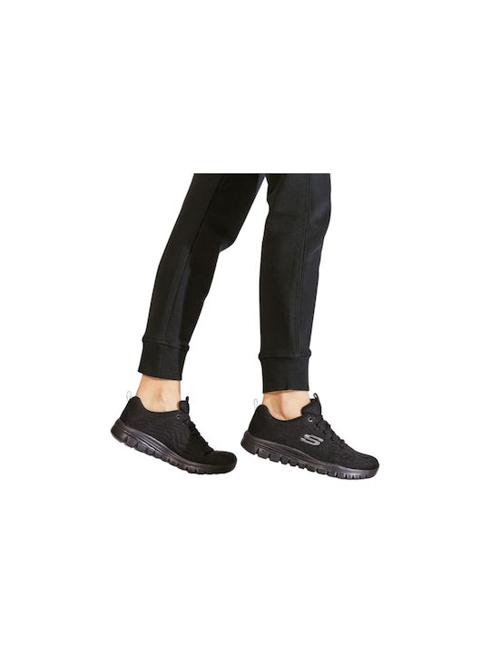 Graceful Get Connected Sport Shoes Running Black