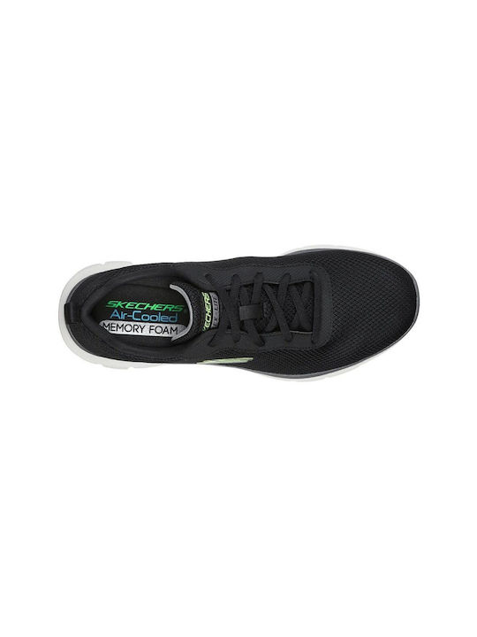 Flex Advantage 4.0 Ανδρικά Αθλητικά Παπούτσια Running Μαύρα
