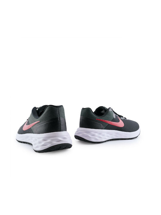 Revolution 6 Next Nature Ανδρικά Αθλητικά Παπούτσια Running Black / University Red / Anthracite
