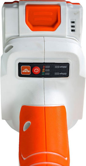Ruris RMX4125 Τροχός 125mm Μπαταρίας Brushless με Ρύθμιση Στροφών 20V Solo
