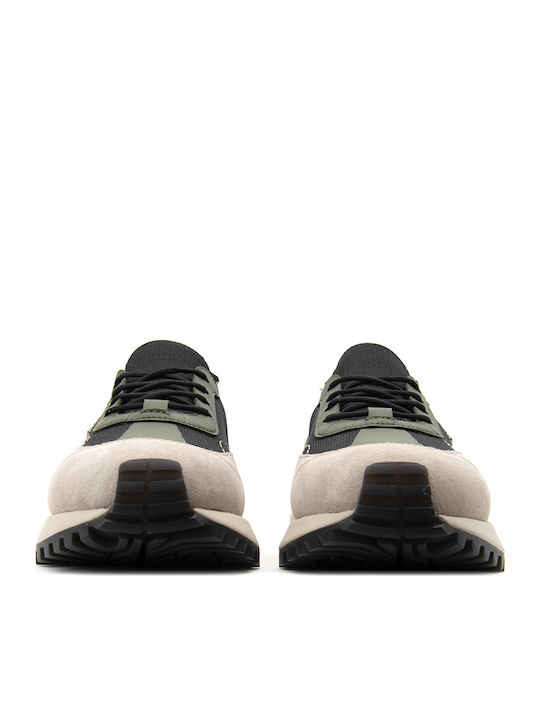 Emporio Armani Sneakers Μαύρο-μπεζ