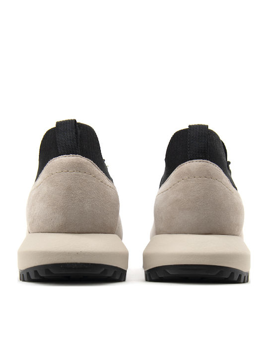Sneakers Black-beige
