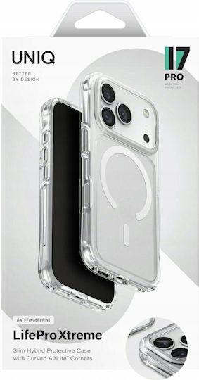 Uniq Lifepro Xtreme Handyhülle iPhone 17 Pro Magclick Lade Transparent Uniq-ip6.3p 2025 Lxafmfclrw