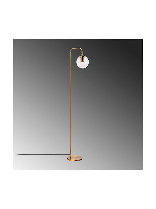 Opviq Viran Lampa de podea Î146xL27cm. cu Soclu pentru Bec E14 Galben