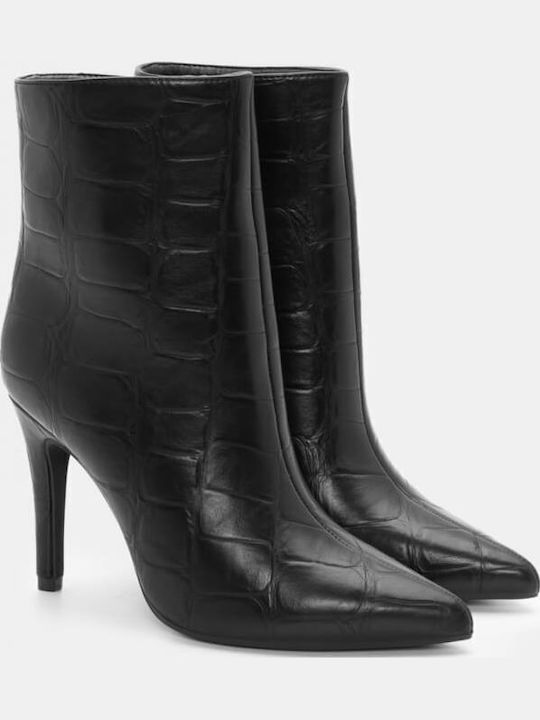 Stiefeletten Damen Schwarz