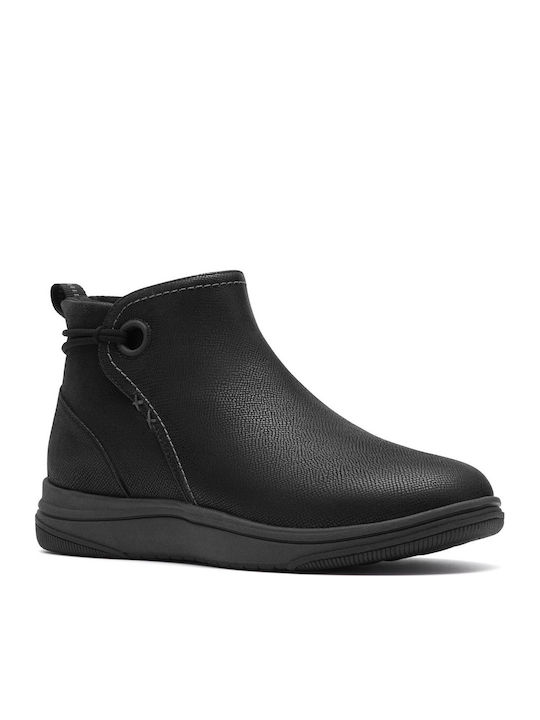 Brinkley Derby Ghete Dama Cu Platformă Negre