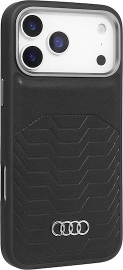 Audi Case Gt Synthetic Leather Magsafe Iphone 17 Pro Max Black Au-tpupcmip17pm-gt/d3-bk
