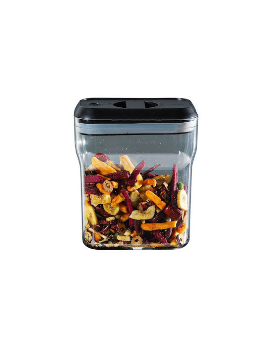 Vase Getreide mit Deckel Kunststoff Transparent 2000ml