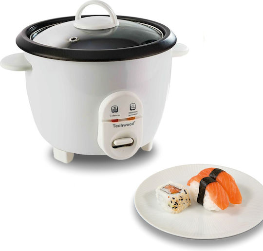 Techwood Rice Cooker 400W with Capacity 1lt