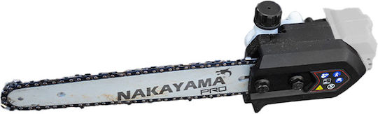 Nakayama EC1620 Teleskopisches Kettensäge Akku 21V Solo Gesamtlänge 300cm und Klinge 20cm