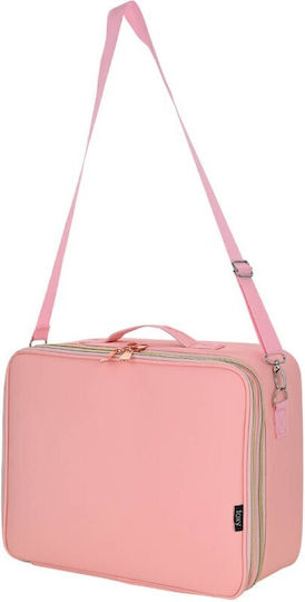 Foxy Cosmetic Case Pink H18xW42xD33cm